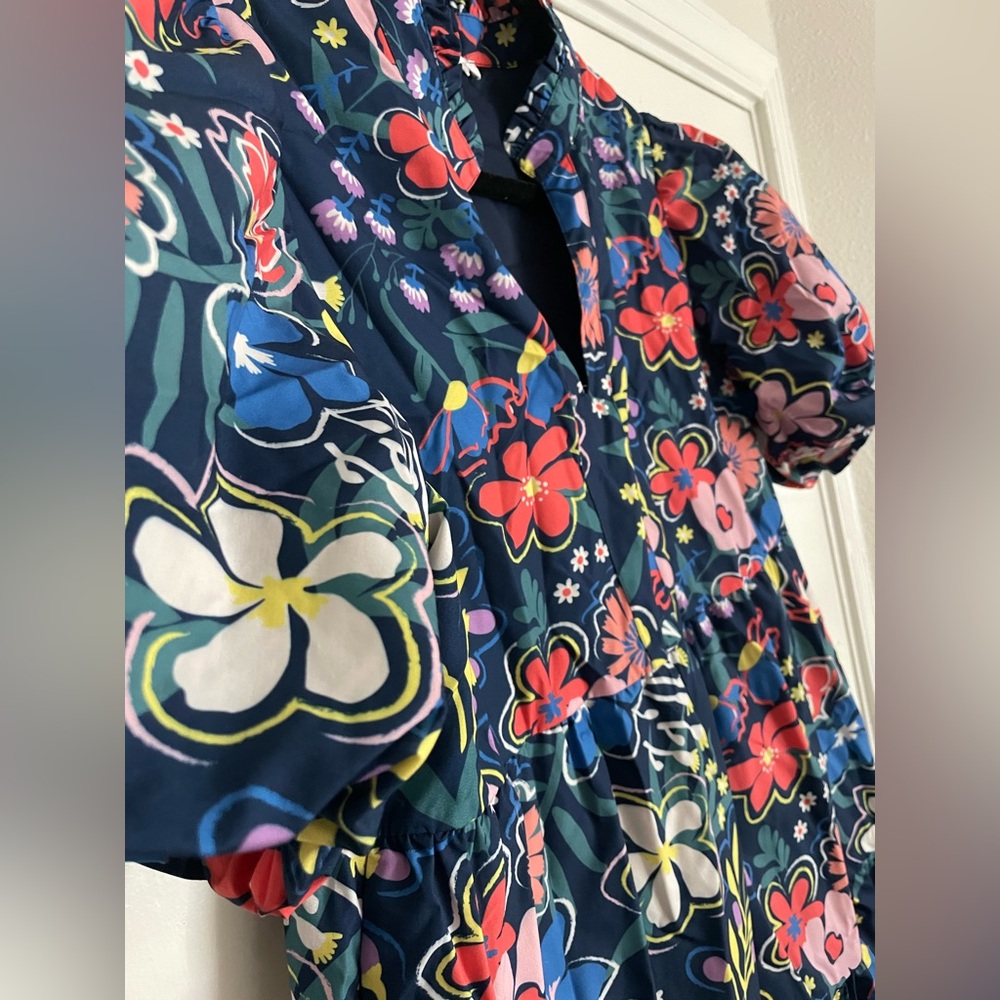 THML Floral Short Sleeve Dress - Picture 3 of 3